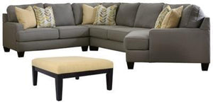 Chamberly 4-Piece Sectional with Ottoman Package