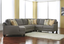 Load image into Gallery viewer, Chamberly 5-Piece Sectional with Ottoman Package