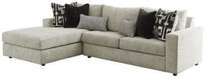 Ravenstone 2-Piece Sleeper Sectional with Ottoman Package