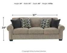 Load image into Gallery viewer, Fehmarn Sofa and Loveseat with Oversized Chair and Ottoman Package