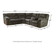 Load image into Gallery viewer, Tambo 2-Piece Sectional with Recliner Package