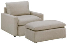 Load image into Gallery viewer, Melilla Oversized Chair and Ottoman Package