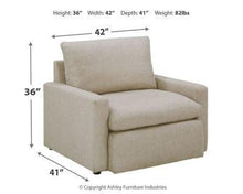 Load image into Gallery viewer, Melilla Oversized Chair and Ottoman Package