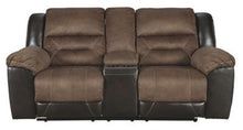 Load image into Gallery viewer, Earhart Reclining Loveseat with Console