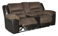 Load image into Gallery viewer, Earhart Reclining Loveseat with Console