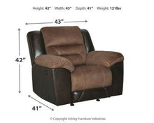 Load image into Gallery viewer, Earhart Reclining Sofa and Loveseat with Recliner Package