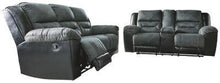 Load image into Gallery viewer, Earhart Reclining Sofa and Loveseat Package