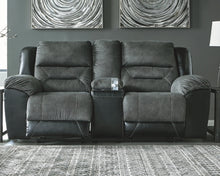 Load image into Gallery viewer, Earhart Reclining Loveseat with Console