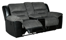 Load image into Gallery viewer, Earhart Reclining Loveseat with Console