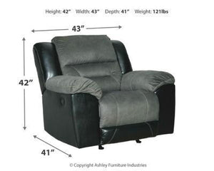 Earhart Reclining Sofa and Loveseat with Recliner Package