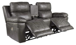 Erlangen Power Reclining Loveseat with Console