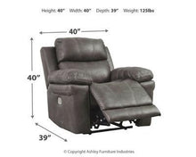 Load image into Gallery viewer, Erlangen Power Reclining Sofa and Loveseat with Recliner Package