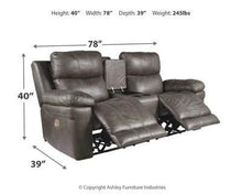 Load image into Gallery viewer, Erlangen Power Reclining Sofa and Loveseat Package