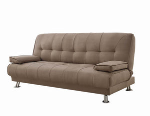 Casual Tan Sofa Bed