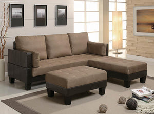 Ellesmere Contemporary Tan Sofa Bed