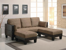 Load image into Gallery viewer, Ellesmere Contemporary Tan Sofa Bed