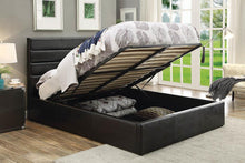 Load image into Gallery viewer, Riverbend Casual Black Full Storage Bed