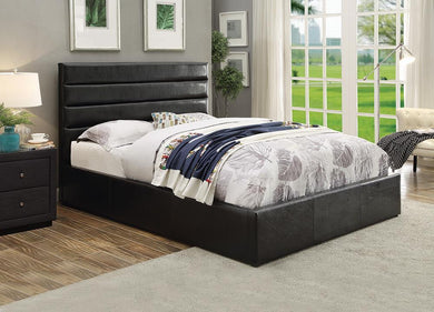 Riverbend Casual Black Full Storage Bed