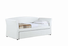 Load image into Gallery viewer, Transitional White Upholstered Daybed