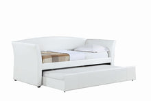 Load image into Gallery viewer, Transitional White Upholstered Daybed