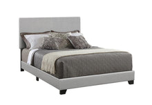 Load image into Gallery viewer, Dorian Grey Faux Leather Upholstered King Bed