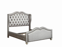 Load image into Gallery viewer, Belmont Grey Upholstered Full Bed