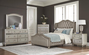 4 Pc Queen Bed Set