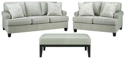 Kilarney Sofa and Loveseat with Ottoman Package