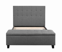 Load image into Gallery viewer, Halpert Transitional Light Grey Queen Bed