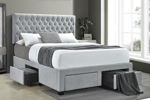 E King Storage Bed