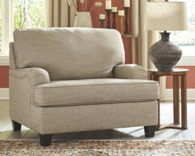 Almanza Oversized Chair and Ottoman Package