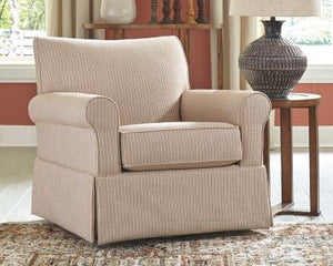 Almanza Swivel Glider Accent Chair