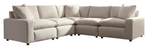 Savesto 5-Piece Sectional with Ottoman Package