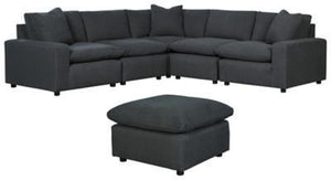 Savesto 5-Piece Sectional with Ottoman Package