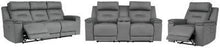 Load image into Gallery viewer, Trampton Power Reclining Sofa and Loveseat with Recliner Package