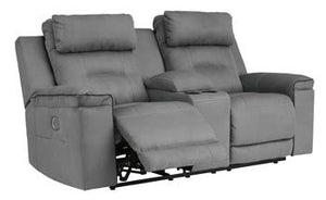 Trampton Power Reclining Loveseat with Console