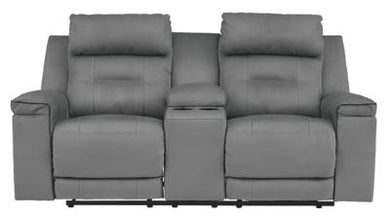 Trampton Power Reclining Loveseat with Console