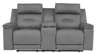 Trampton Power Reclining Loveseat with Console