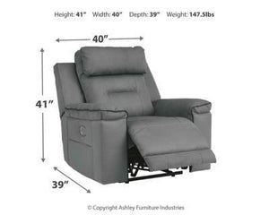 Trampton Power Reclining Sofa and Loveseat with Recliner Package