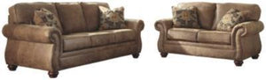 Larkinhurst Sofa and Loveseat Package