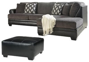 Kumasi 2-Piece Sectional with Ottoman Package