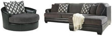 Load image into Gallery viewer, Kumasi 2-Piece Sectional with Oversized Chair Package