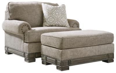 Einsgrove Oversized Chair and Ottoman Package