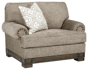 Einsgrove Sofa and Loveseat with Oversized Chair and Ottoman Package