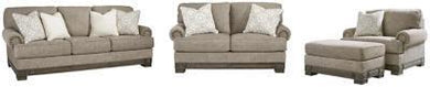 Einsgrove Sofa and Loveseat with Oversized Chair and Ottoman Package