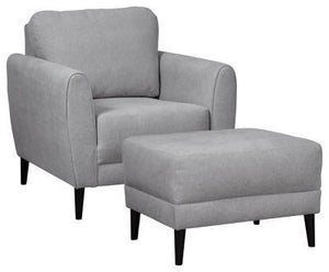 Cardello Chair and Ottoman Package