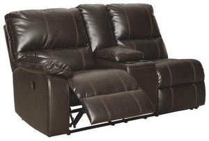 Warstein LeftArm Facing Power Reclining Loveseat with Console