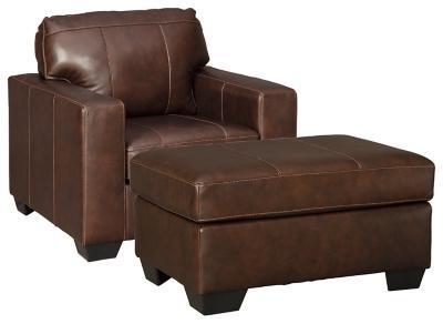 Morelos Chair and Ottoman Package