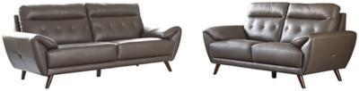 Sissoko Sofa and Loveseat Package