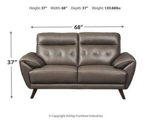 Sissoko Sofa and Loveseat Package